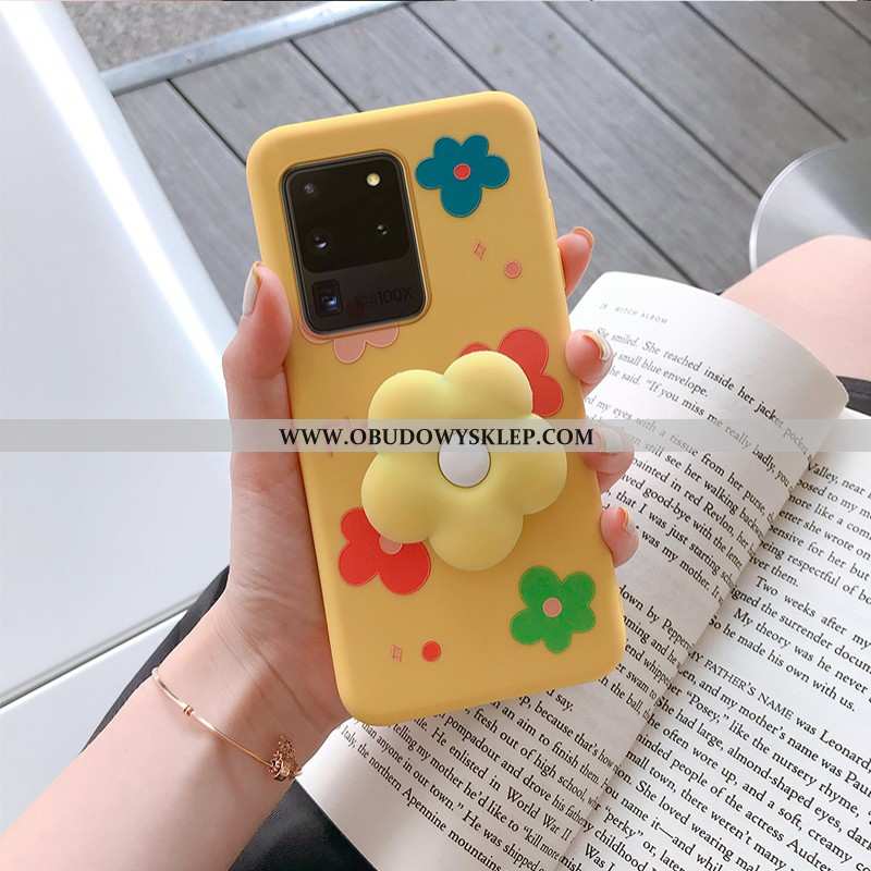 Futerał Samsung Galaxy S20 Ultra Osobowość Zielony Silikonowe, Pokrowce Samsung Galaxy S20 Ultra Kre