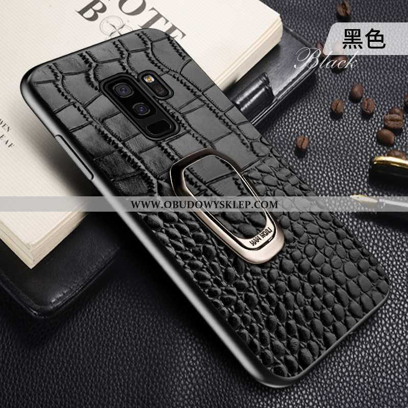 Futerał Samsung Galaxy S9+ Skórzane Etui Gwiazda Magnetyzm, Pokrowce Samsung Galaxy S9+ Prawdziwa Sk