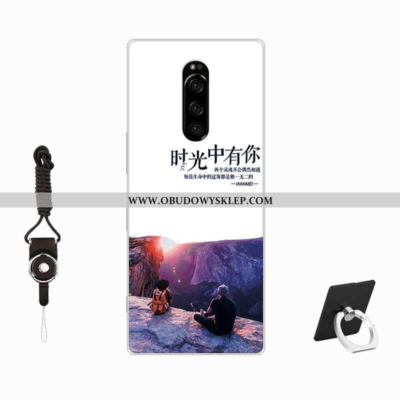 Futerał Sony Xperia 1 Filmy Szkło Hartowane All Inclusive, Pokrowce Sony Xperia 1 Silikonowe Dostoso