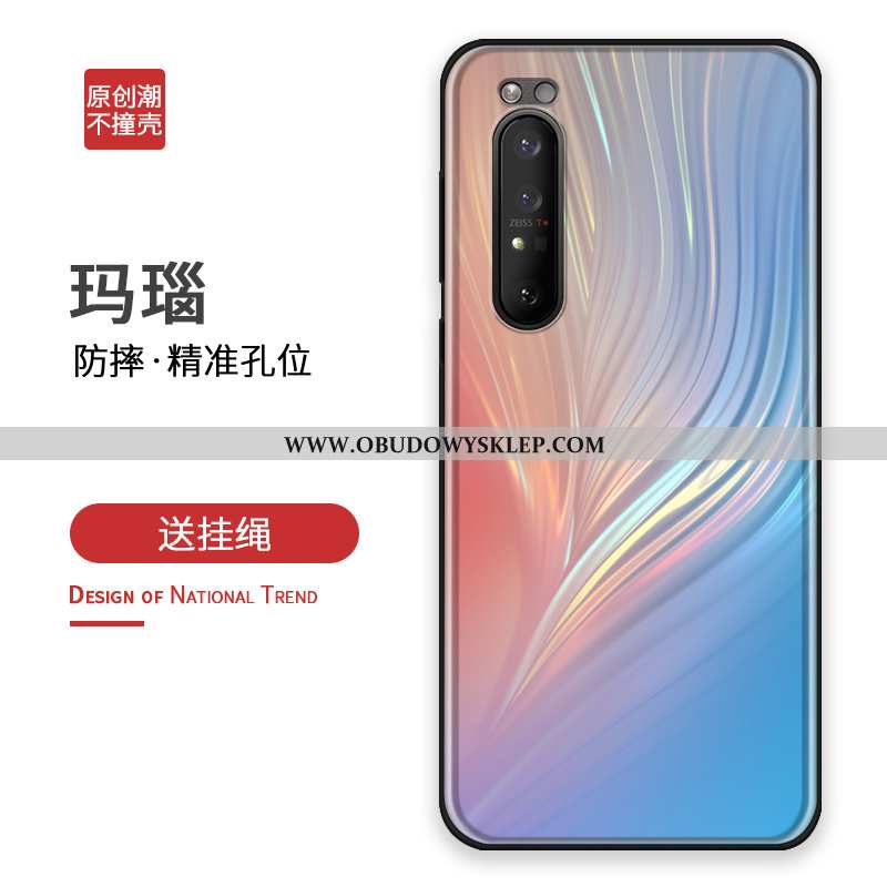 Futerał Sony Xperia 1 Ii Silikonowe Dostosowane, Pokrowce Sony Xperia 1 Ii Ochraniacz Anti-fall Sreb