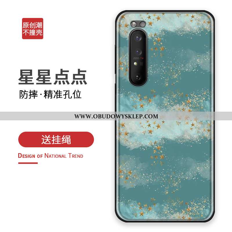 Futerał Sony Xperia 1 Ii Silikonowe Dostosowane, Pokrowce Sony Xperia 1 Ii Ochraniacz Anti-fall Sreb