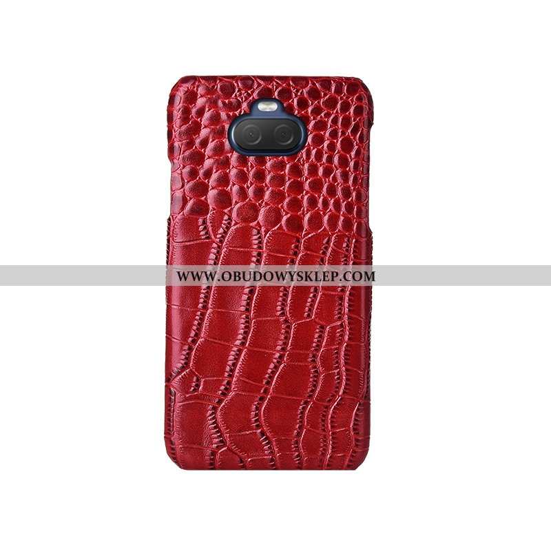 Futerał Sony Xperia 10 Plus Prawdziwa Skóra Górna Skóra Anti-fall, Pokrowce Sony Xperia 10 Plus Skór