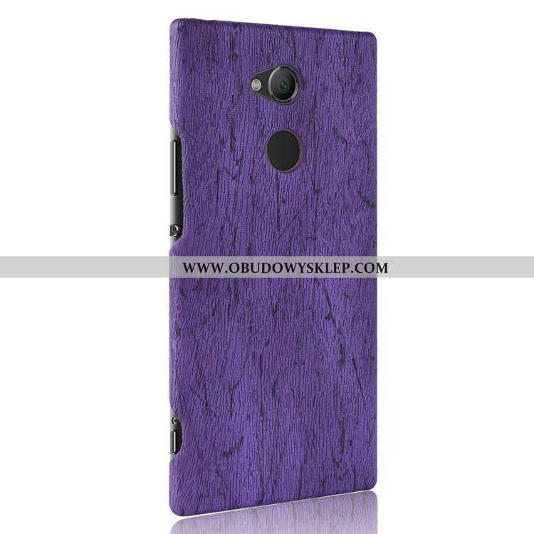 Futerał Sony Xperia L2 Drewniany Brązowy Etui, Pokrowce Sony Xperia L2 Ochraniacz Kawowy