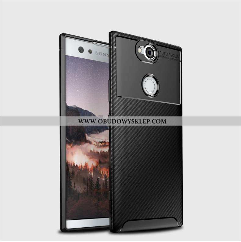 Futerał Sony Xperia Xa2 Plus Wzór Telefon Komórkowy Czarny, Pokrowce Sony Xperia Xa2 Plus Silikonowe