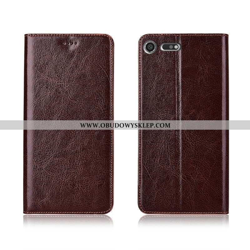 Futerał Sony Xperia Xz Premium Prawdziwa Skóra Ochraniacz Futerał, Pokrowce Sony Xperia Xz Premium W