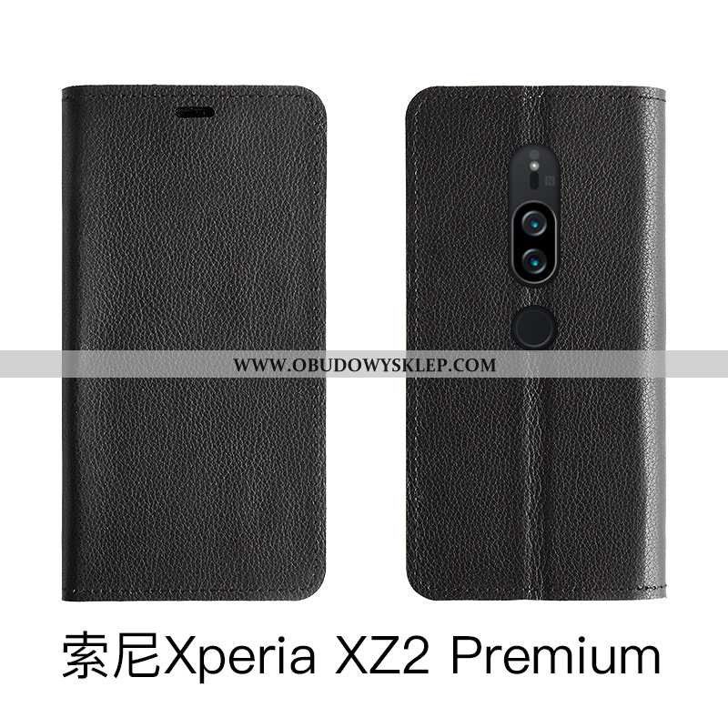 Futerał Sony Xperia Xz2 Premium Prawdziwa Skóra Czerwony Telefon Komórkowy, Pokrowce Sony Xperia Xz2