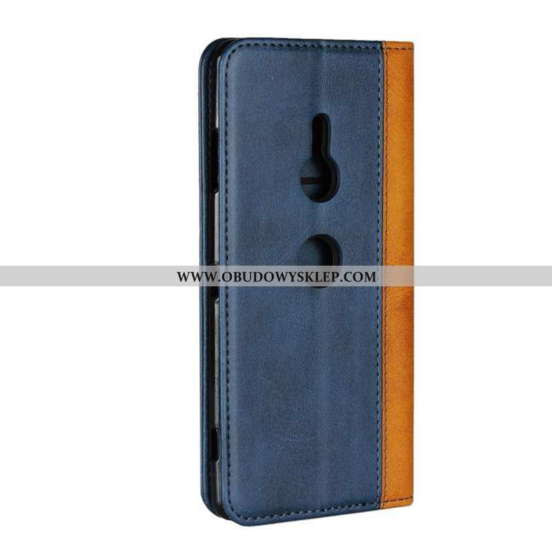 Futerał Sony Xperia Xz3 Ochraniacz Czarny Vintage, Pokrowce Sony Xperia Xz3 Skórzane Etui Telefon Ko