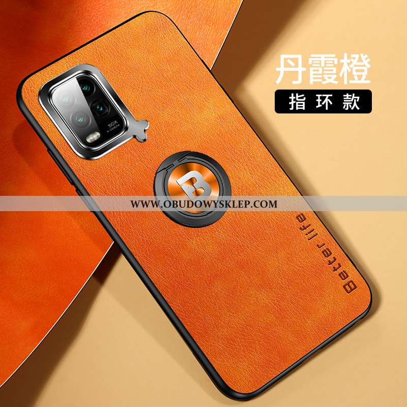 Futerał Xiaomi Mi 10 Lite Super Nubuku Młodzież, Pokrowce Xiaomi Mi 10 Lite Cienkie Biznes Czarna
