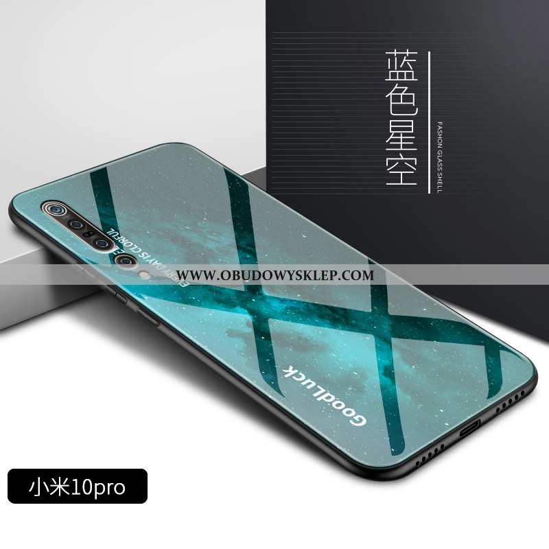 Futerał Xiaomi Mi 10 Pro Szkło Gradient Miękki, Pokrowce Xiaomi Mi 10 Pro Moda Trendy Rozowa