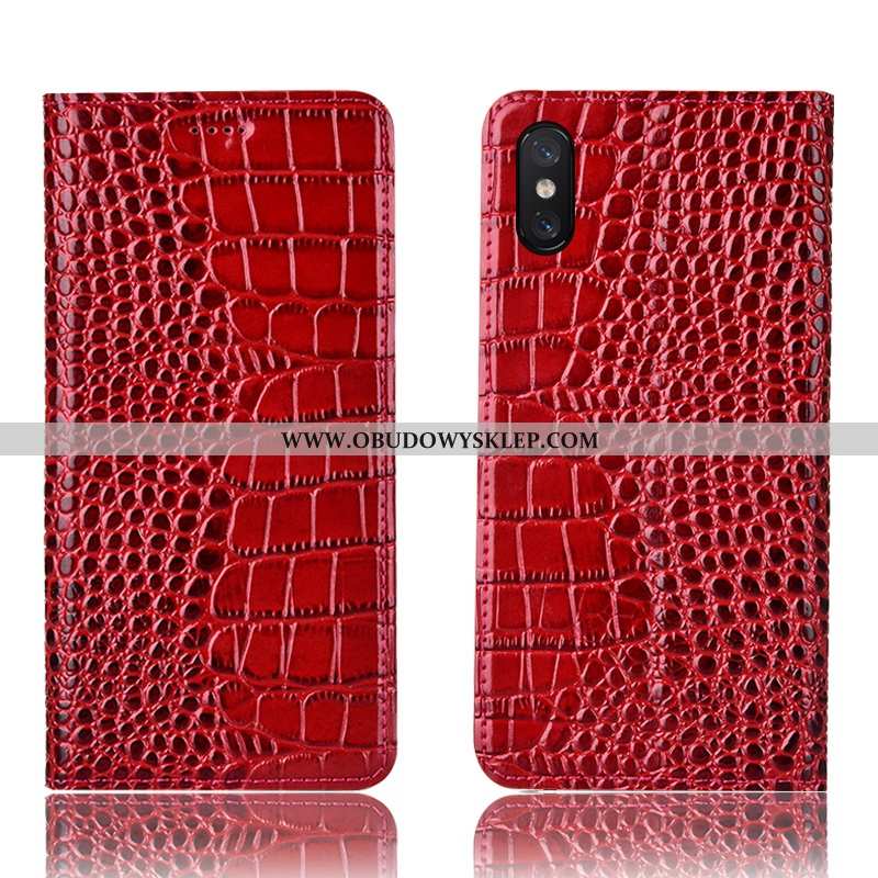 Futerał Xiaomi Mi 8 Pro Ochraniacz Anti-fall Pokrowce, Pokrowce Xiaomi Mi 8 Pro Skórzane Etui Brązow