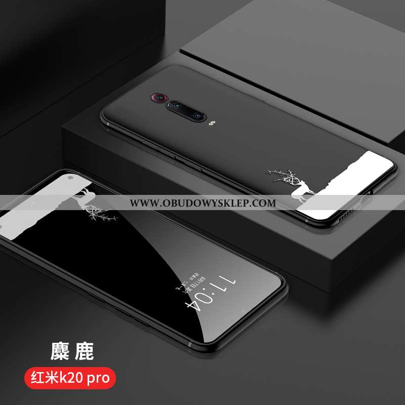 Futerał Xiaomi Mi 9t Pro Piękny Kreskówka Ochraniacz, Pokrowce Xiaomi Mi 9t Pro Skóra Miękki Czarna