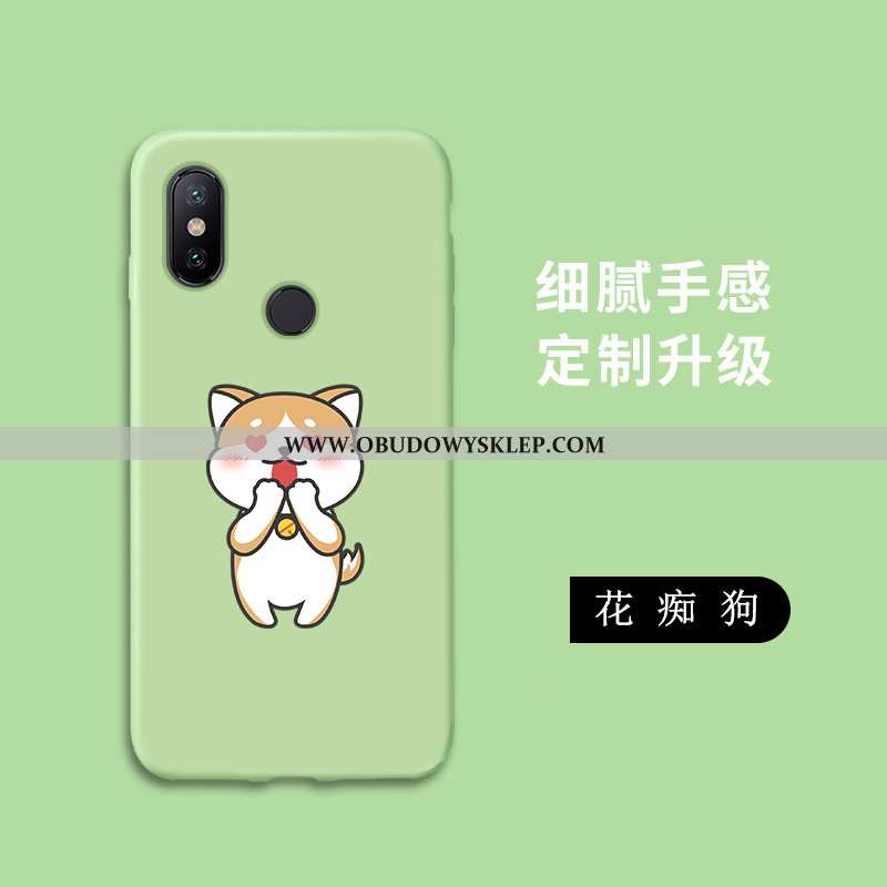 Futerał Xiaomi Mi A2 Lite Nubuku Ochraniacz Etui, Pokrowce Xiaomi Mi A2 Lite Osobowość Czerwony Nett