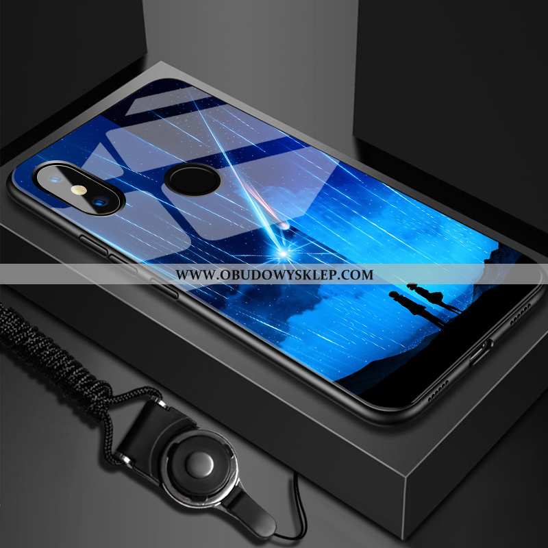 Futerał Xiaomi Mi Max 3 Kreatywne Osobowość Czarny, Pokrowce Xiaomi Mi Max 3 Szkło Czarna