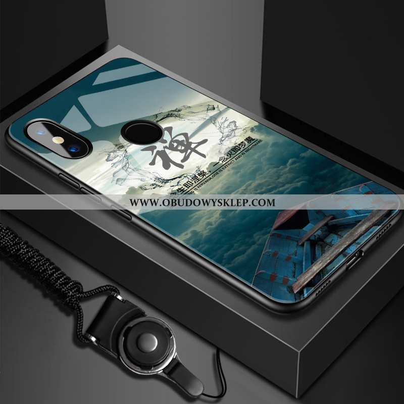 Futerał Xiaomi Mi Max 3 Kreatywne Osobowość Czarny, Pokrowce Xiaomi Mi Max 3 Szkło Czarna