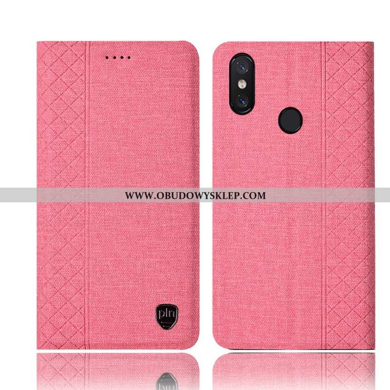 Futerał Xiaomi Mi Max 3 Skórzane Etui Obudowa, Pokrowce Xiaomi Mi Max 3 Ochraniacz Szary Szara