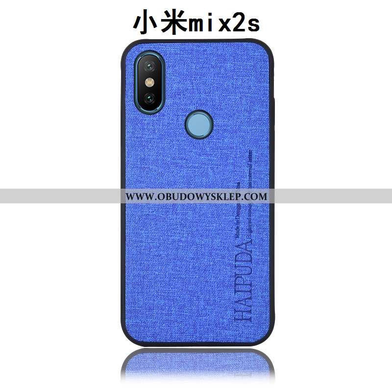 Futerał Xiaomi Mi Mix 2s Bawełna I Len Tylna Pokrywa Ochraniacz, Pokrowce Xiaomi Mi Mix 2s Skórzane 