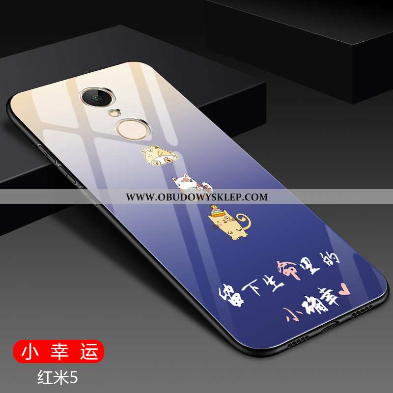 Futerał Xiaomi Redmi 5 Moda Niebieski Kreatywne, Pokrowce Xiaomi Redmi 5 Wiszące Ozdoby Nowy Niebies