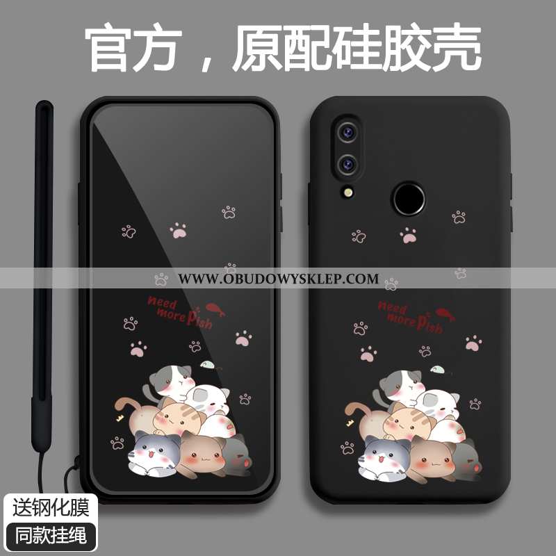 Futerał Xiaomi Redmi 7 Miękki Anti-fall Czerwony Netto, Pokrowce Xiaomi Redmi 7 Silikonowe Nowy Nieb