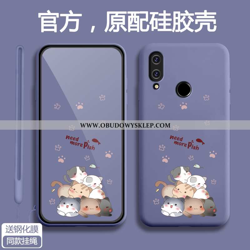 Futerał Xiaomi Redmi 7 Miękki Anti-fall Czerwony Netto, Pokrowce Xiaomi Redmi 7 Silikonowe Nowy Nieb