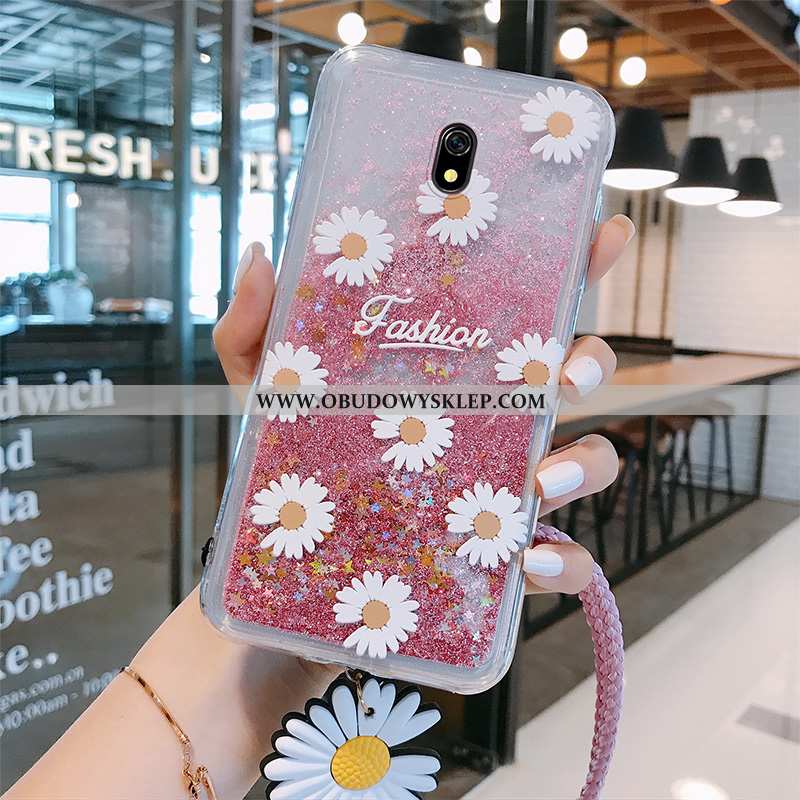 Futerał Xiaomi Redmi 8a Trendy Ochraniacz Stokrotka, Pokrowce Xiaomi Redmi 8a Silikonowe Quicksand F