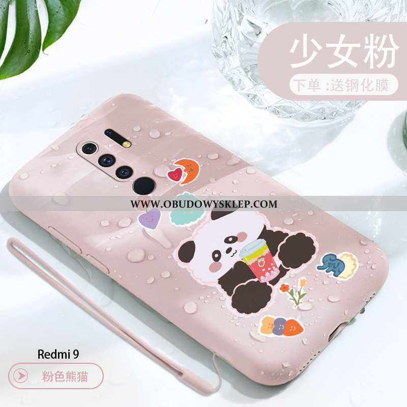 Futerał Xiaomi Redmi 9 Nubuku Anti-fall Etui, Pokrowce Xiaomi Redmi 9 Osobowość Zielone