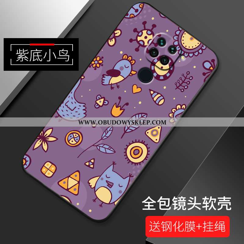 Futerał Xiaomi Redmi Note 9 Silikonowe Anti-fall Etui, Pokrowce Xiaomi Redmi Note 9 Ochraniacz Biała