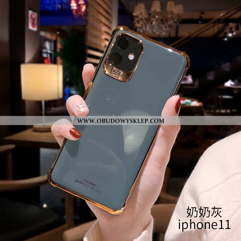 Futerał iPhone 11 Luksusowy Etui Wysoki Koniec, Pokrowce iPhone 11 Osobowość Trendy Rozowa