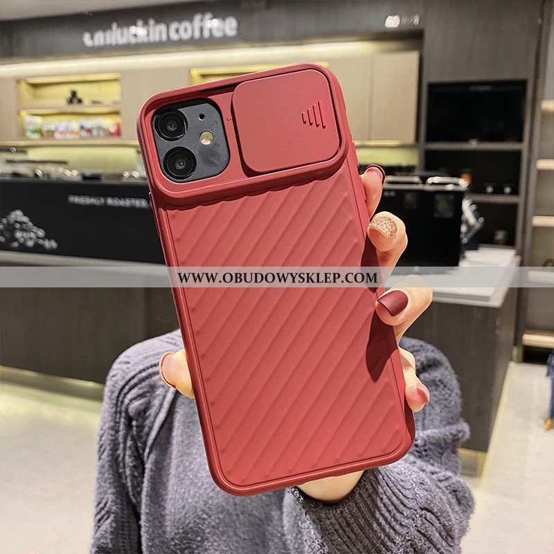Futerał iPhone 11 Moda Miękki All Inclusive, Pokrowce iPhone 11 Osobowość Proste Czarna