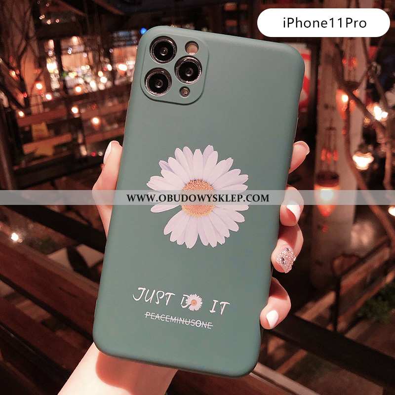 Futerał iPhone 11 Pro Miękki Telefon Komórkowy, Pokrowce iPhone 11 Pro Silikonowe All Inclusive Nieb