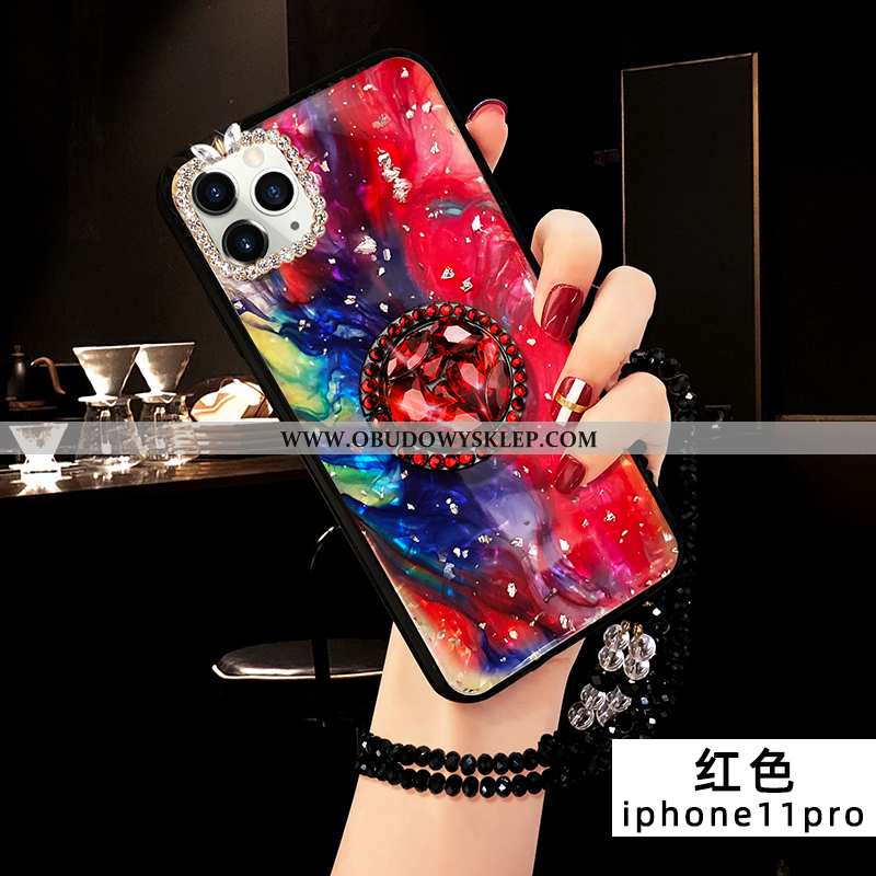 Futerał iPhone 11 Pro Osobowość Silikonowe Z Kryształkami, Pokrowce iPhone 11 Pro Kreatywne Ochrania