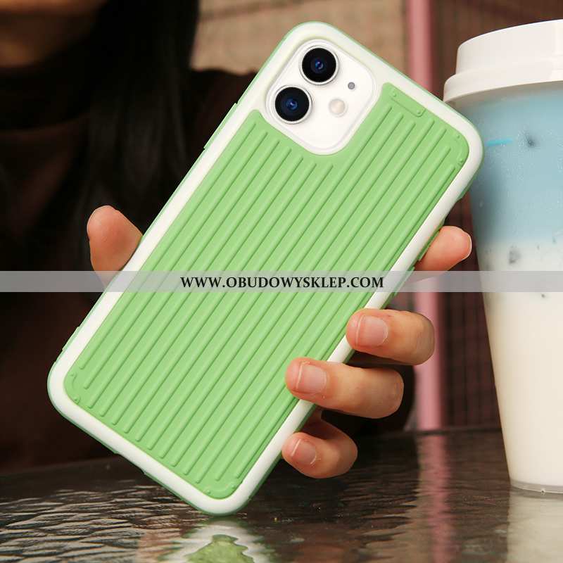 Futerał iPhone 11 Silikonowe Niebieski Czerwony Netto, Pokrowce iPhone 11 Ochraniacz Trendy Niebiesk