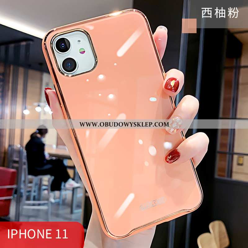Futerał iPhone 11 Szkło Silikonowe Anti-fall, Pokrowce iPhone 11 Miękki Etui Zielone