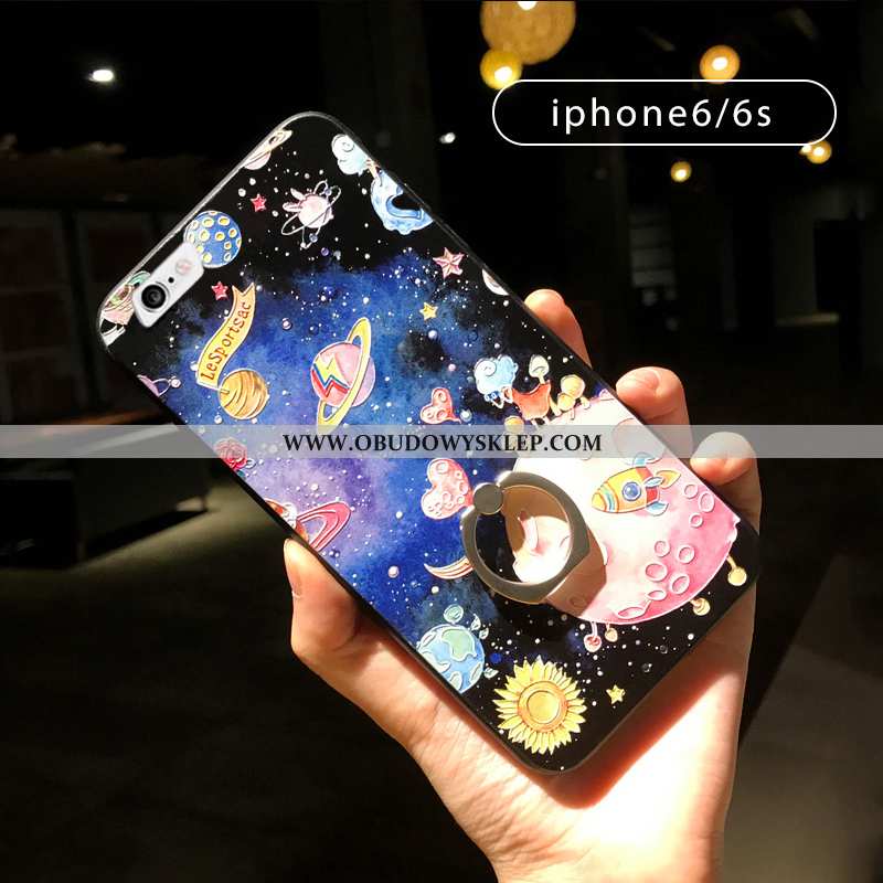 Futerał iPhone 7 Osobowość Wiszące Ozdoby Anti-fall, Pokrowce iPhone 7 Kreatywne All Inclusive Czarn