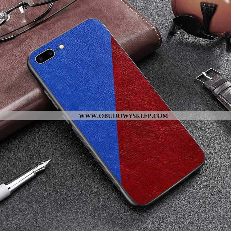Futerał iPhone 7 Plus Ochraniacz Anti-fall, Pokrowce iPhone 7 Plus Osobowość Skóra Czarna