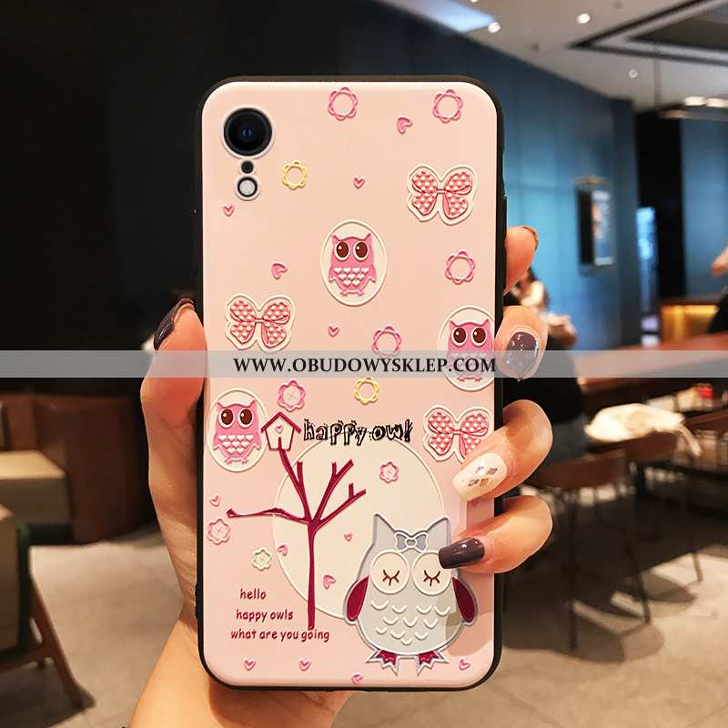 Futerał iPhone Xr Trendy Miękki Nowy, Pokrowce iPhone Xr Super Nubuku Biała