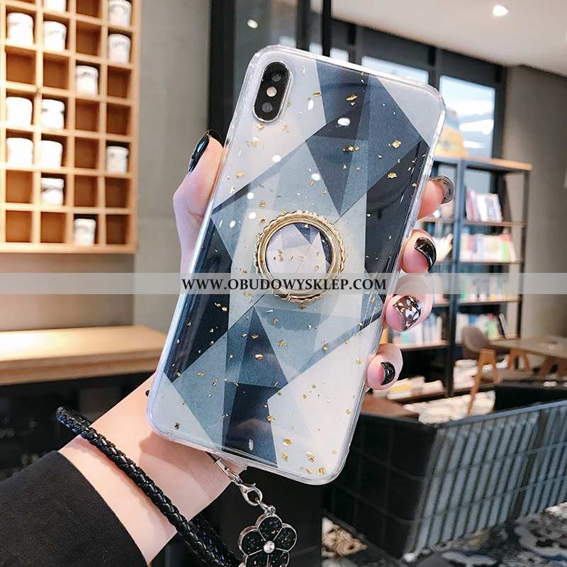 Futerał iPhone Xs Max Miękki Anti-fall Futerał, Pokrowce iPhone Xs Max Silikonowe Zielony Turquoise