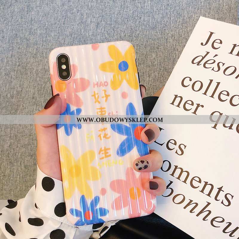 Futerał iPhone Xs Silikonowe Żółty Futerał, Pokrowce iPhone Xs Ochraniacz Anti-fall Żółta
