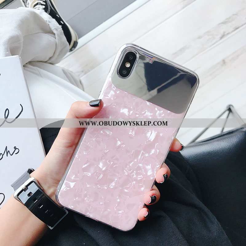 Futerał iPhone Xs Wzór Biały, Pokrowce iPhone Xs Shell Telefon Komórkowy Biała