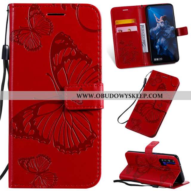 Obudowa Honor 20 Pro Miękki Futerał Telefon Komórkowy, Etui Honor 20 Pro Silikonowe Klapa Rozowa
