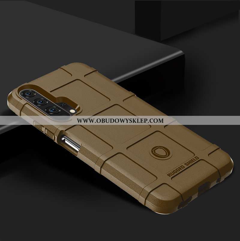 Obudowa Honor 20 Pro Silikonowe Anti-fall Futerał, Etui Honor 20 Pro Ochraniacz Miękki Szara
