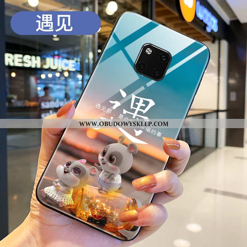 Obudowa Huawei Mate 20 Pro Silikonowe All Inclusive Czarny, Etui Huawei Mate 20 Pro Szkło Kreskówka 