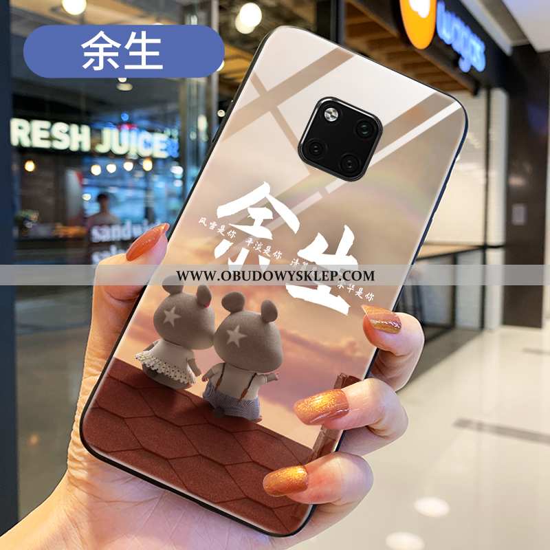 Obudowa Huawei Mate 20 Pro Silikonowe All Inclusive Czarny, Etui Huawei Mate 20 Pro Szkło Kreskówka 