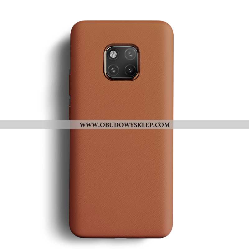 Obudowa Huawei Mate 20 Rs Kreatywne Trendy Bydło, Etui Huawei Mate 20 Rs Prawdziwa Skóra Purpurowy F