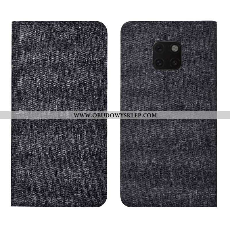 Obudowa Huawei Mate 20 Rs Skórzane Etui Telefon Komórkowy Niebieski, Huawei Mate 20 Rs Futerał Niebi