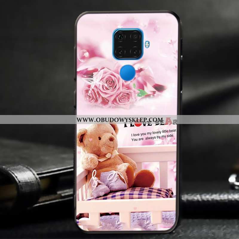 Obudowa Huawei Mate 30 Lite Miękki Biały Anti-fall, Etui Huawei Mate 30 Lite Silikonowe Futerał Biał