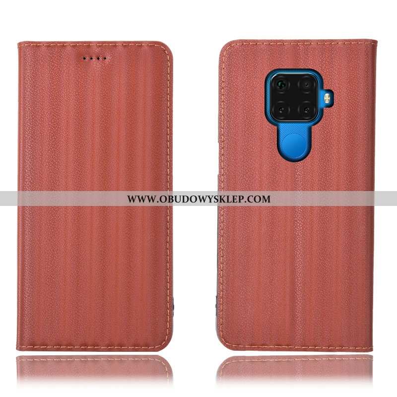 Obudowa Huawei Mate 30 Lite Ochraniacz Wzór Futerał, Etui Huawei Mate 30 Lite Prawdziwa Skóra Telefo