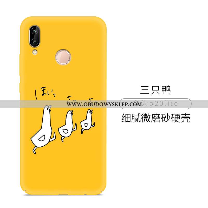 Obudowa Huawei P20 Lite Trendy Futerał Kolor, Etui Huawei P20 Lite Ochraniacz Anti-fall Czerwona