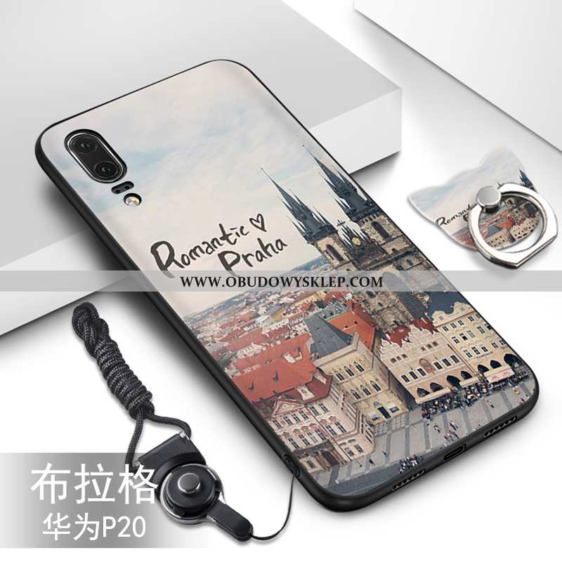 Obudowa Huawei P20 Miękki Etui Zielony, Huawei P20 Silikonowe Telefon Komórkowy Zielone