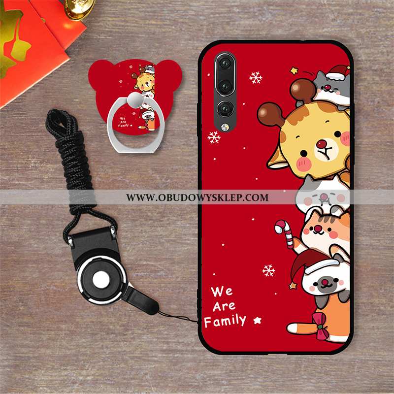 Obudowa Huawei P20 Pro Kreskówka Futerał Rat, Etui Huawei P20 Pro Trendy Nowy Rozowa