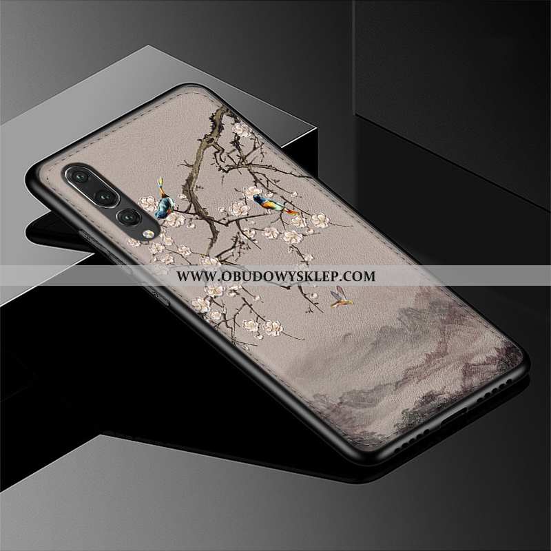 Obudowa Huawei P20 Pro Skóra Telefon Komórkowy Prawdziwa Skóra, Etui Huawei P20 Pro Wzór Silikonowe 